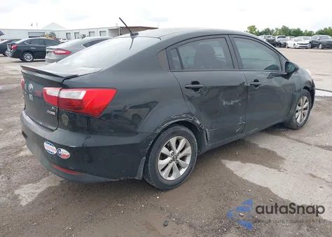 2016 Kia Rio Ex from USA, damaged, VIN KNADN4A3XG6593518